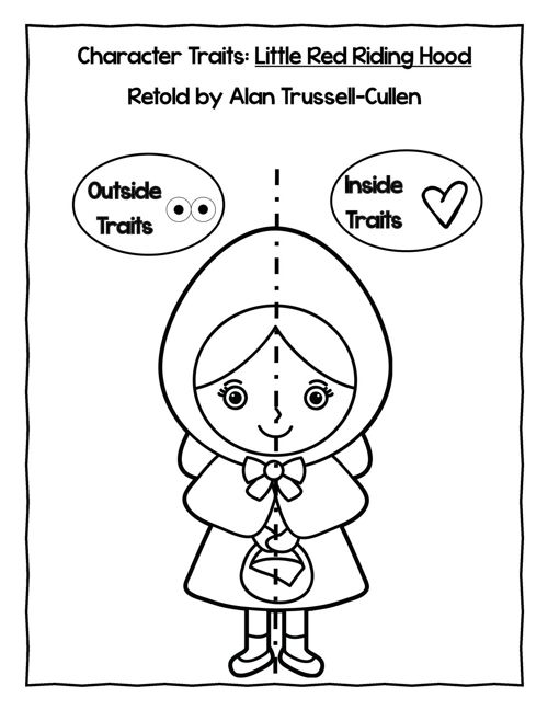 Little Red Riding Hood Character Traits Activity Worksheet Hameray Publishing Little Red Riding Hood Character Traits Activity Worksheet Hameray Publishing
